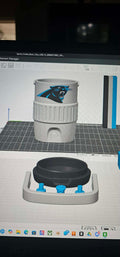 Panther Cooler Can Coozie