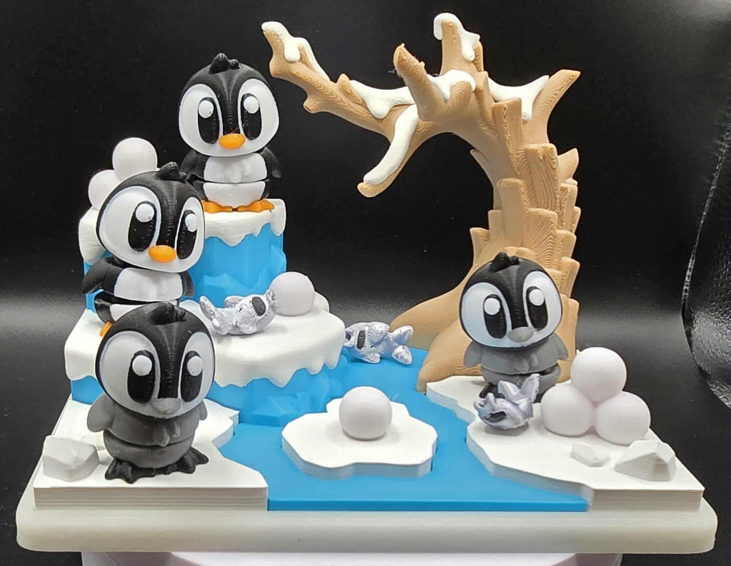 Penguin Set Display