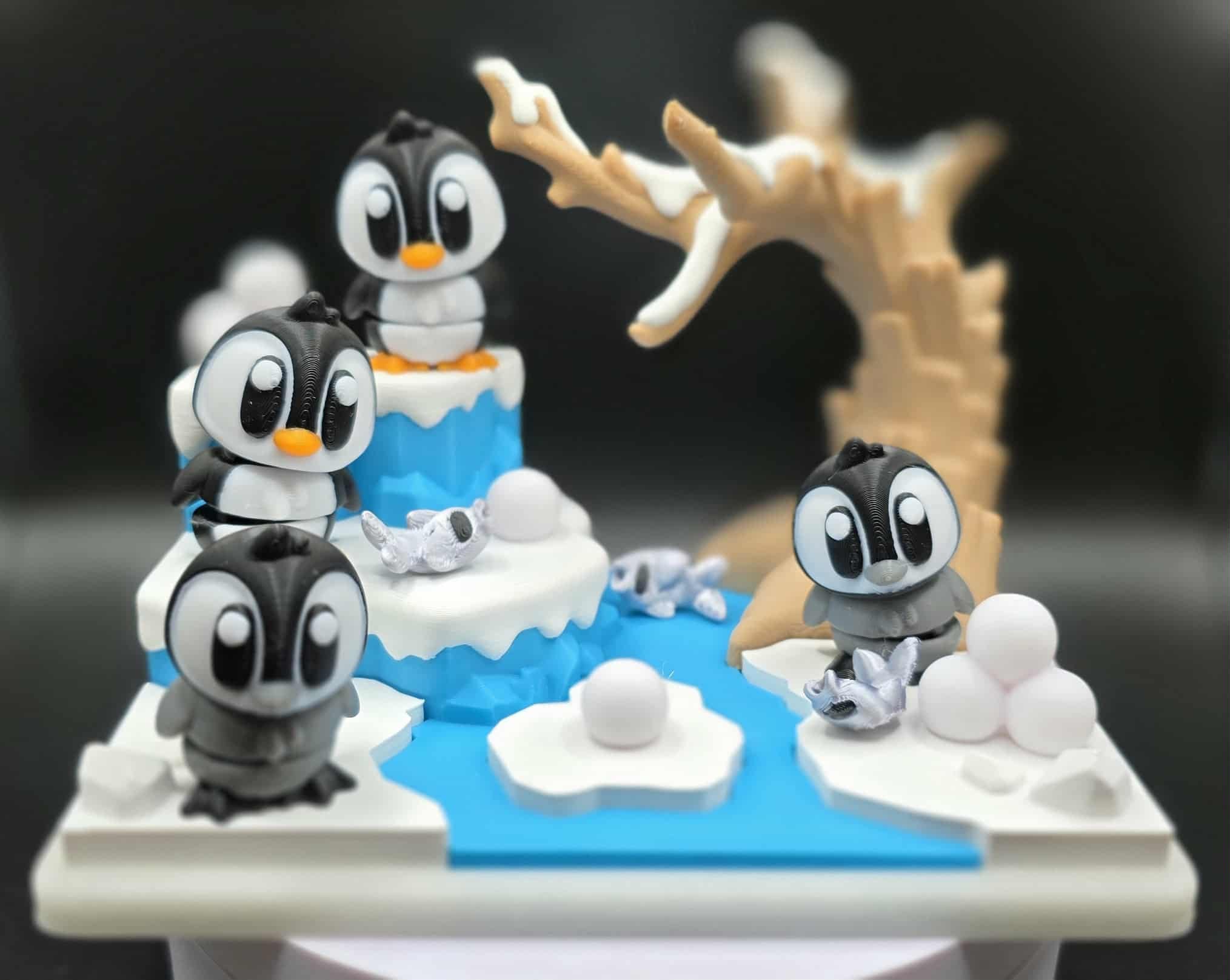 Penguin Set Display