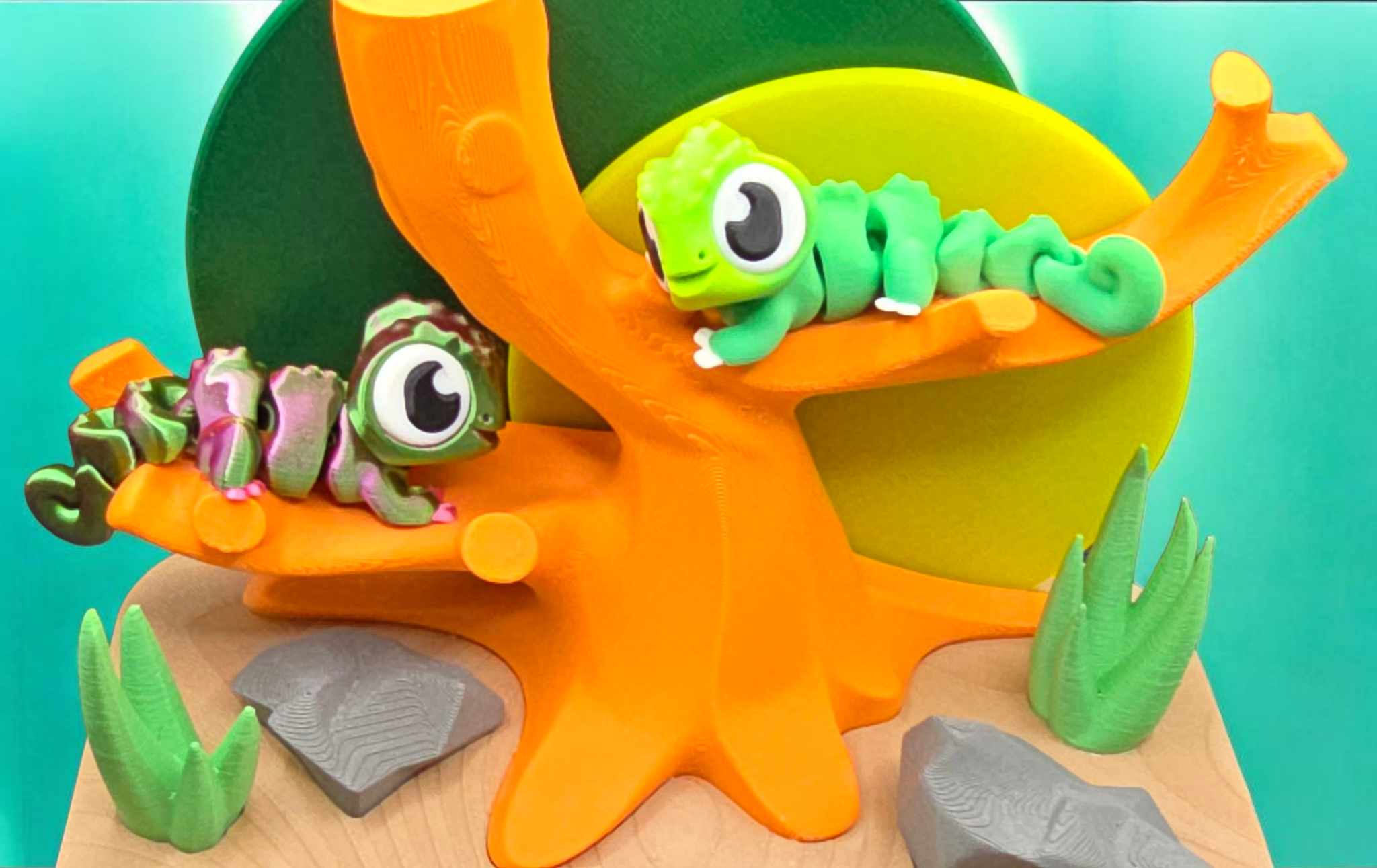 Chameleons Playset