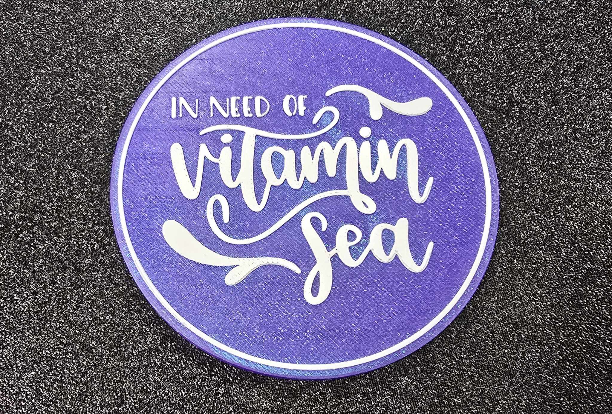 Vitamin sea coaster