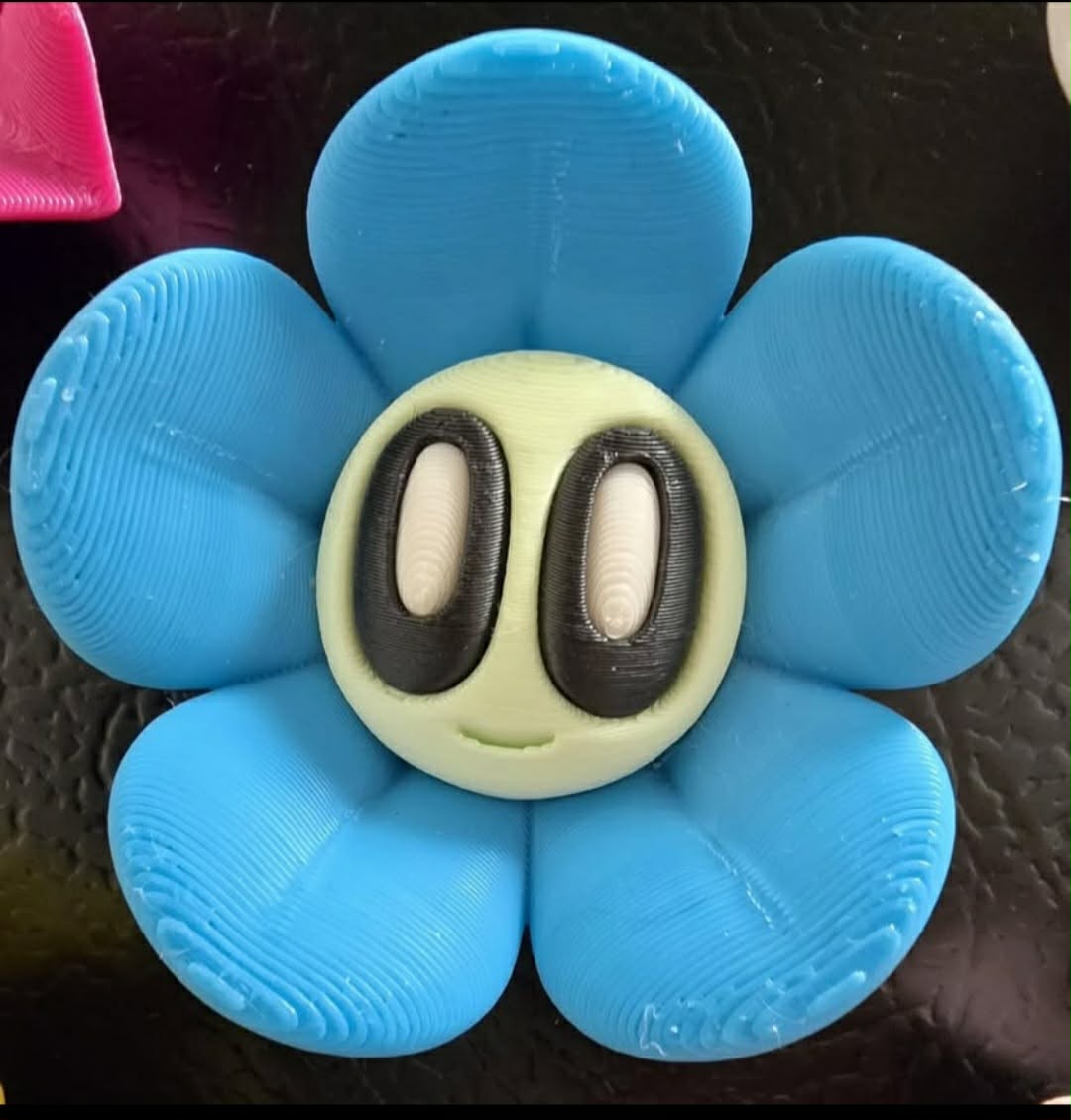 Blob Flower Magnet