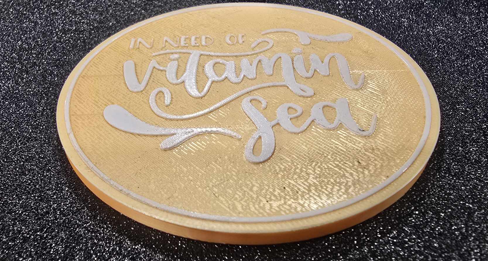 Vitamin sea coaster