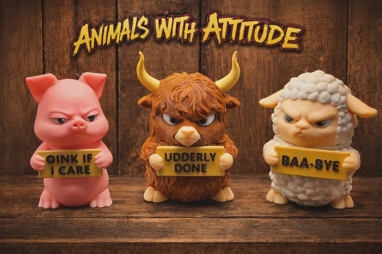 Animals with attitude