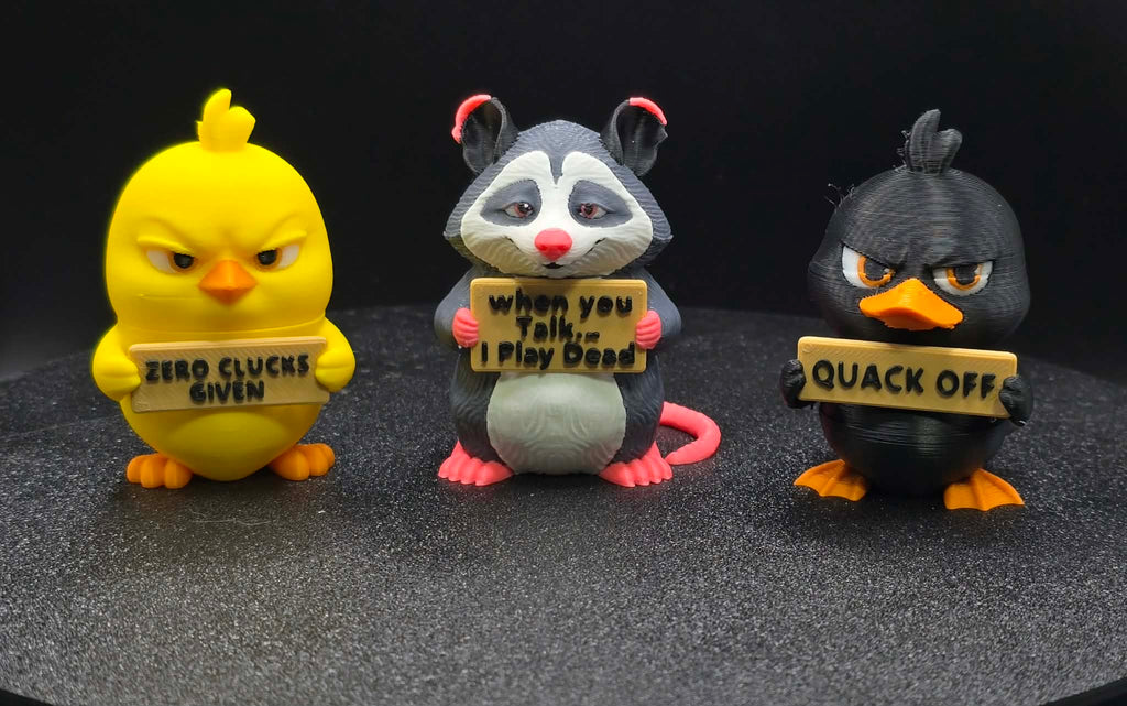 Animals with attitude