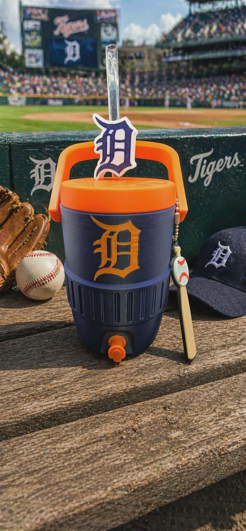 Detroit Tigers Cooler Can Coozie!