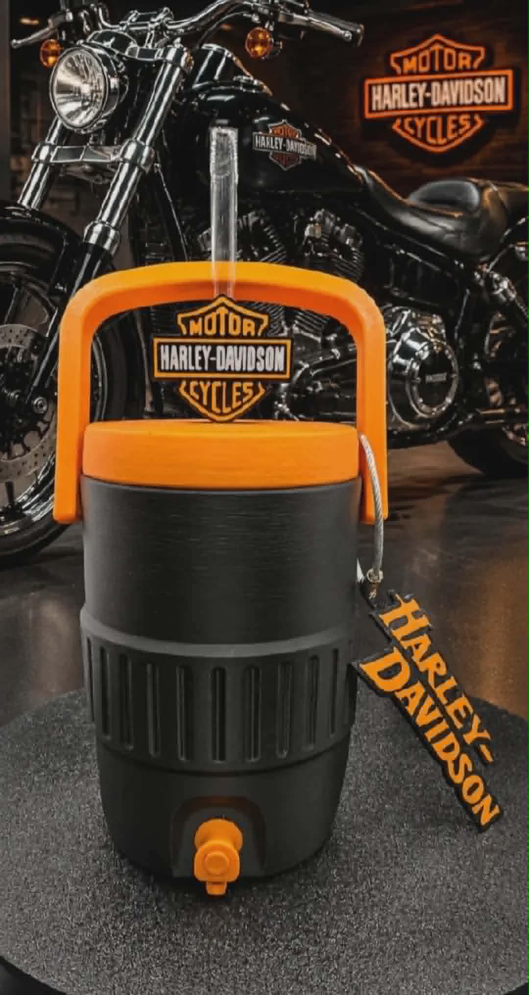 Harley D. Cooler Can Coozie