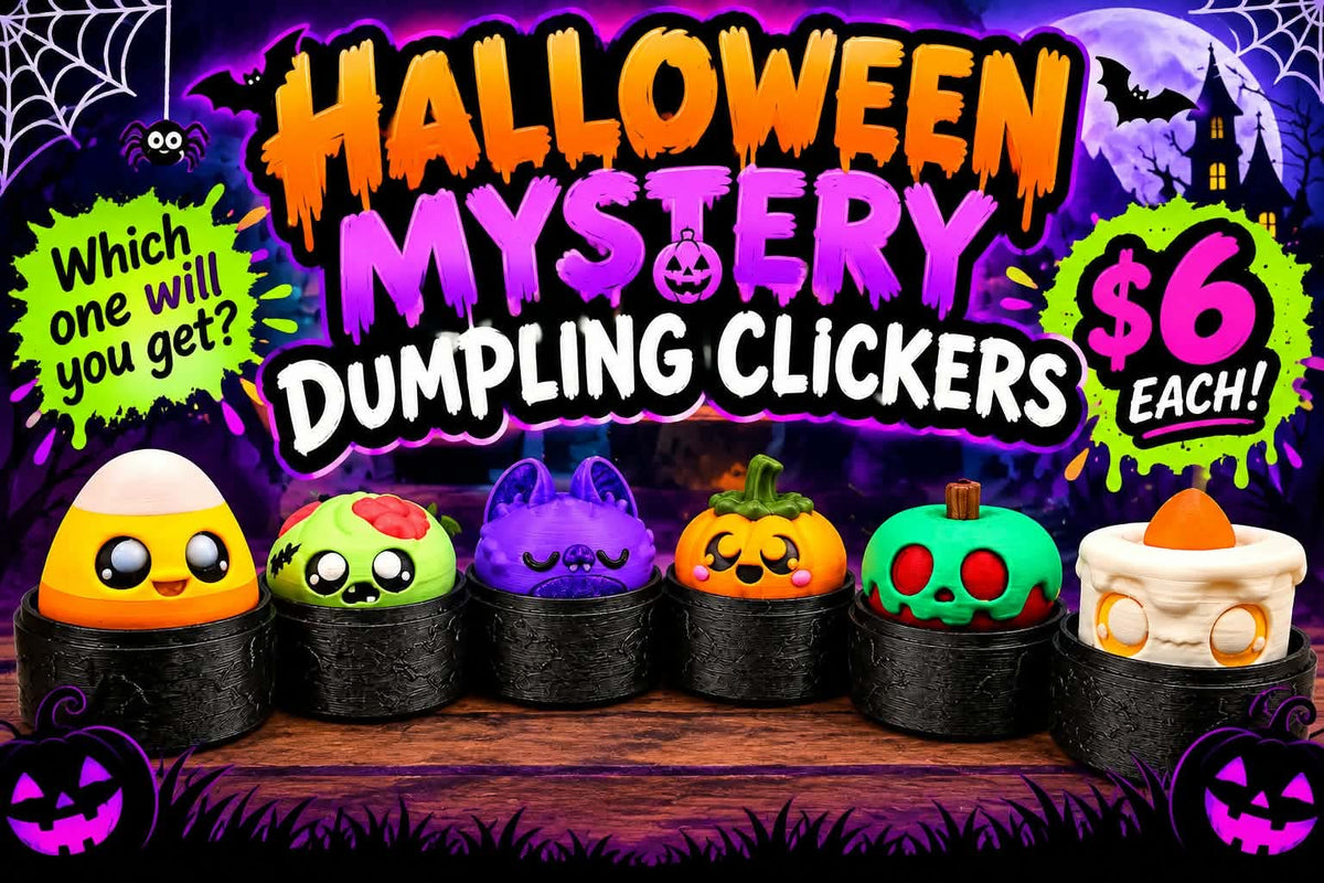 Halloween mystery dumpling clickers