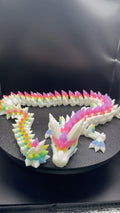 Crystal Rainbow dragon-glow in the dark
