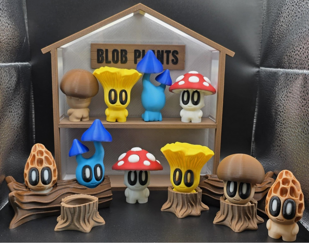 Blob Mushroom Set