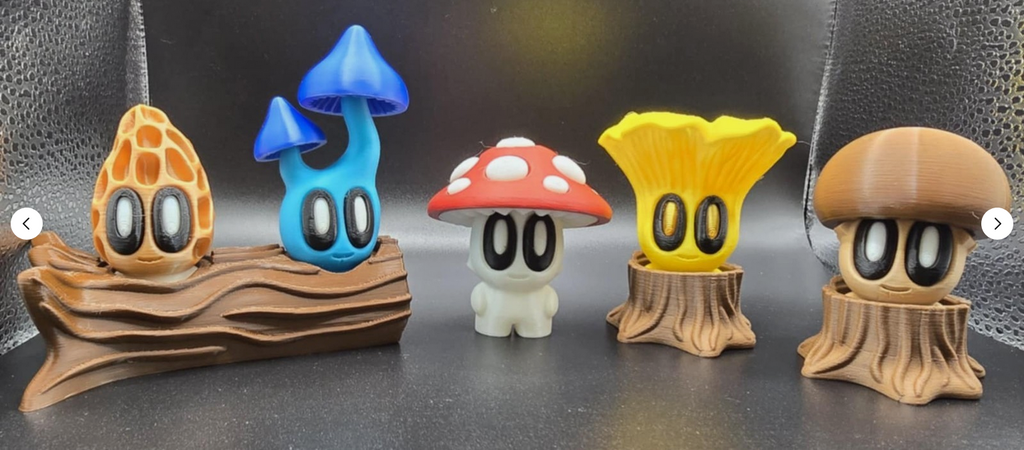 Blob Mushroom Set