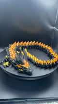 Crystal flame dragon