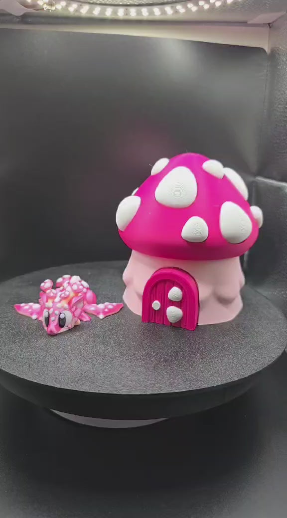 Mushroom Dragon with Mushroom egg