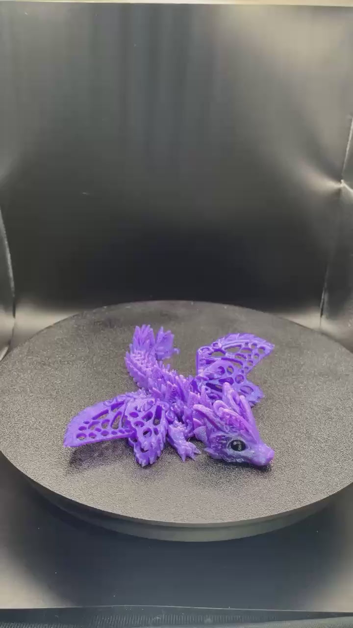 Purple Crystal Dragon