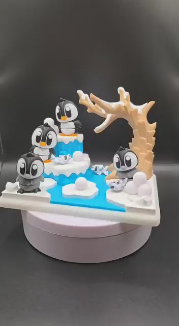 Penguin Set Display